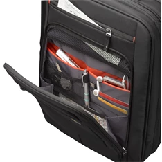 Case Logic ZLRS-117 - fekete/piros 17" gurulós Notebook táska