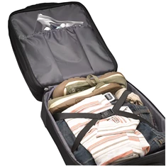 Case Logic ZLRS-117 - fekete/piros 17" gurulós Notebook táska