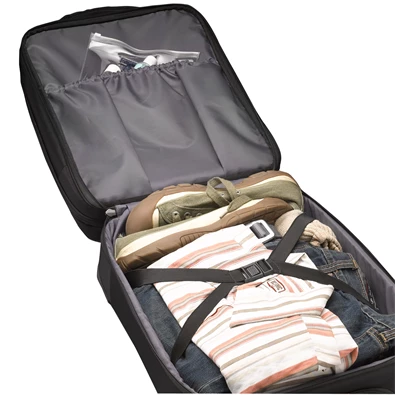 Case Logic ZLRS-117 - fekete/piros 17" gurulós Notebook táska