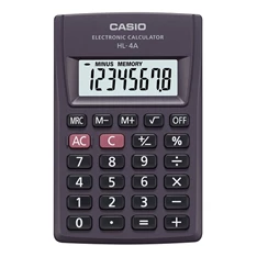 Casio HL-4A-S zsebszámológép