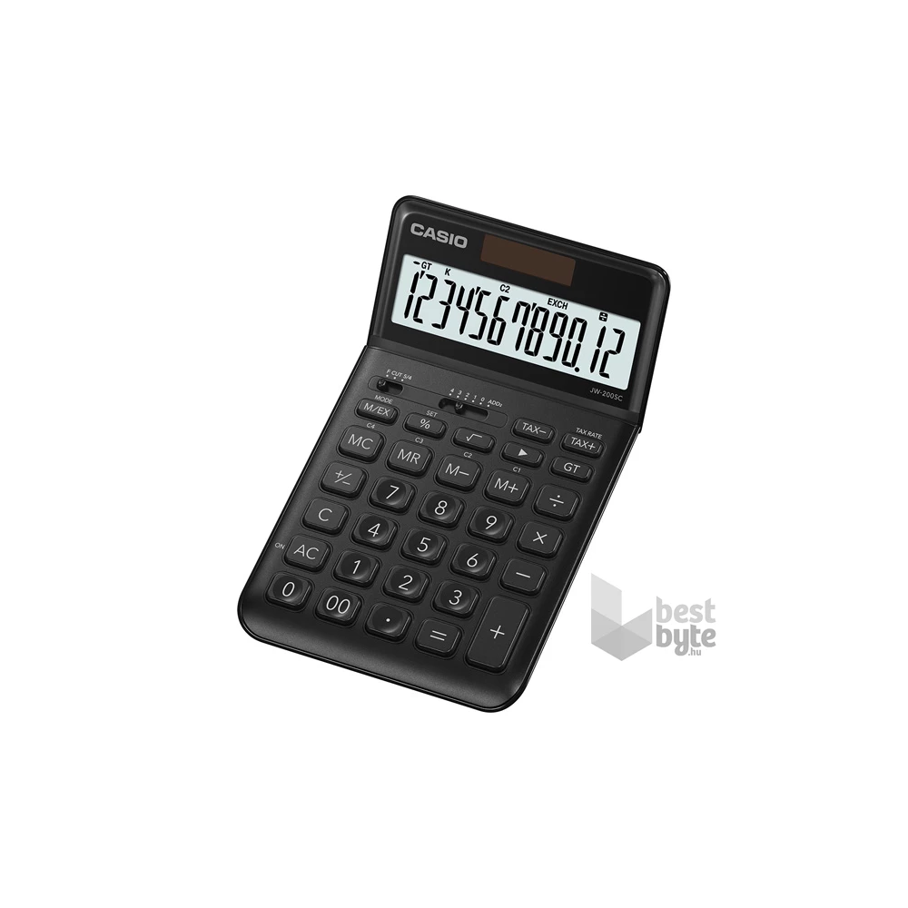 Casio JW-200SC-BK asztali számológép