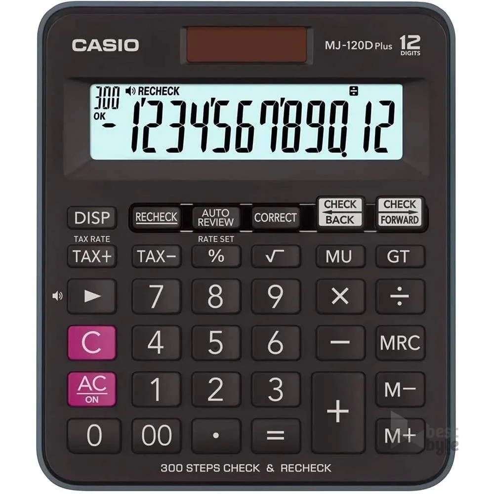 Casio MJ-120D plus asztali számológép
