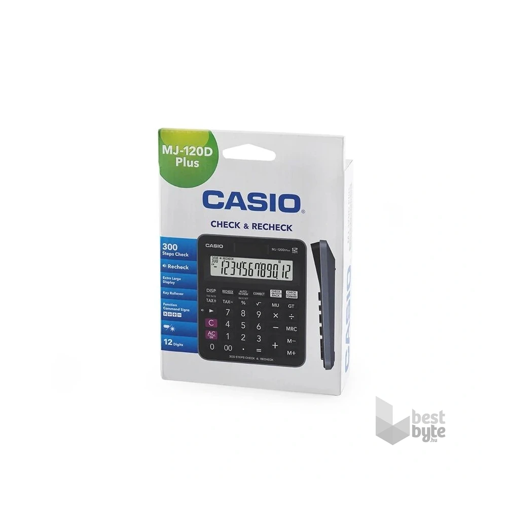 Casio MJ-120D plus asztali számológép