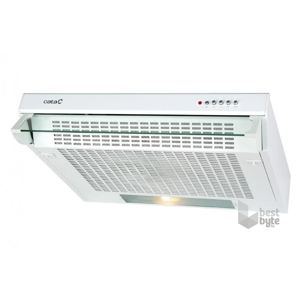Cata F-2050 WH/L fehér, szabadonálló, hagyományos, méret:50 cm, zajszint:65 dB, páraelszívó