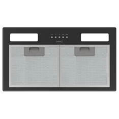 Cata GT-45 plus BK/M fekete, beépíthető, álkürtős, méret:49,2 cm, zajszint:65 dB, páraelszívó (Használt - B)