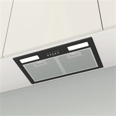 Cata GT-45 plus BK/M fekete, beépíthető, álkürtős, méret:49,2 cm, zajszint:65 dB, páraelszívó (Használt - B)