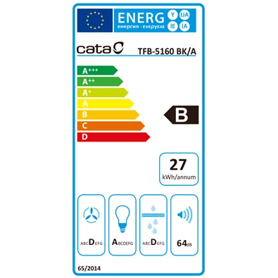 Cata TFB-5160 BK fekete páraelszívó