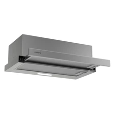 Cata TFB-5160 X inox, beépíthető, kihúzható, méret:59,5 cm, teleszkópos, zajszint:61 dB, páraelszívó