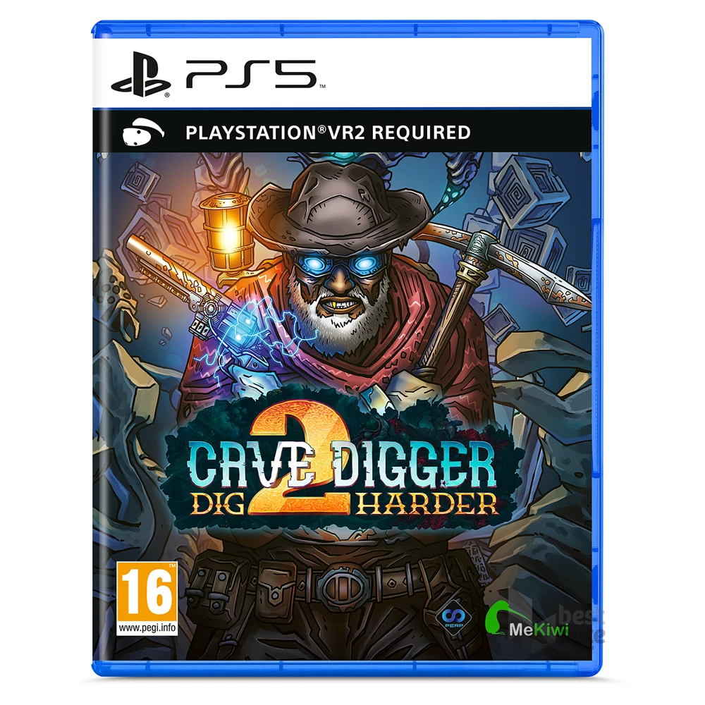 Cave Digger 2: Dig Harder VR2 PS5 játékszoftver