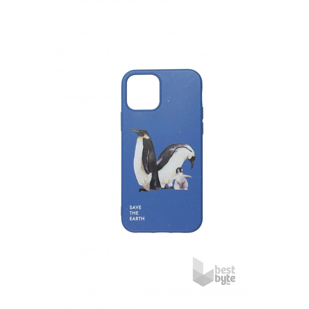 Cellect CEL-GREENIPH1261DBPG GoGreen iPhone 12 6,1" sötétkék tok