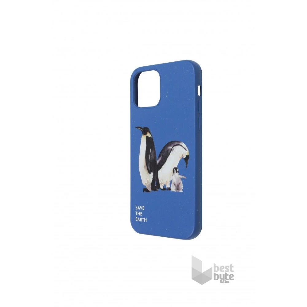 Cellect CEL-GREENIPH1261DBPG GoGreen iPhone 12 6,1" sötétkék tok