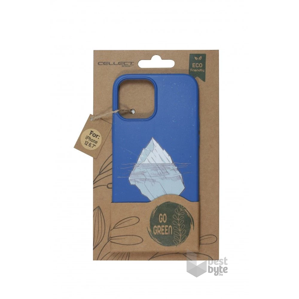 Cellect CEL-GREENIPH1267DBIC GoGreen iPhone 12 6,7" sötétkék tok