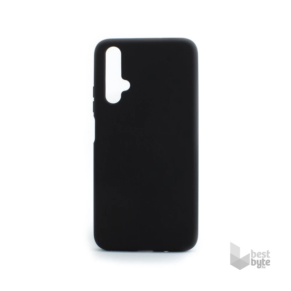 Cellect CEL-PREMSILNOVA5T-BK Huawei Nova 5T fekete prémium szilikon tok