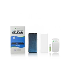 Cellect LCD-SAM-G960-FCOVGLA Samsung Galaxy S9 üveg kijelzővédő fólia szett + UV lámpa