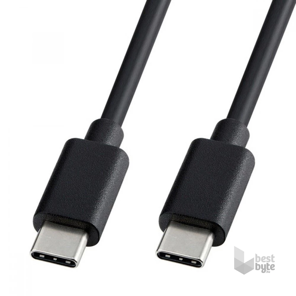 Cellect MDCU-TYPEC-TYPEC-BK 1m/3a Type-C fekete adatkábel