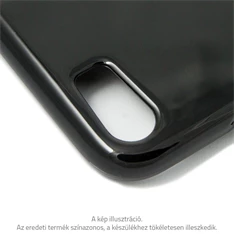 Cellect TPU-IPH8-PLUS-BK iPhone 8 fekete/átlátszó vékony szilikon hátlap