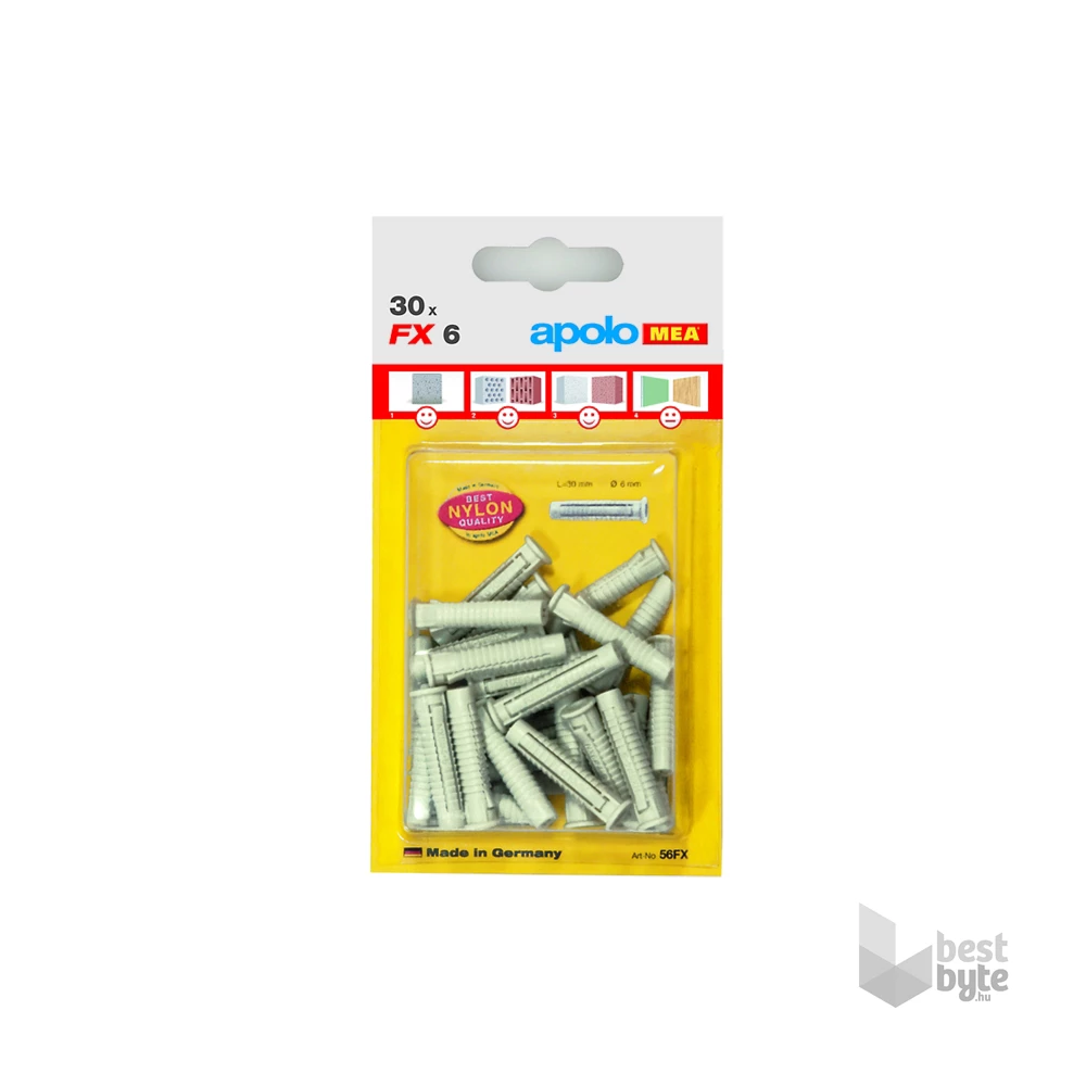 Celo FX 5 univerzális nylon dűbel - 50db / bliszter