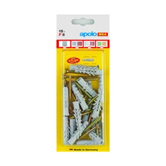 Celo NF 6 szárnyas dűbel + 4x40 facsavar - 20db / bliszter