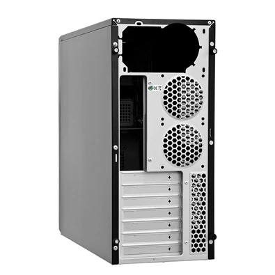 CHIEFTEC CG-04B-OP fekete (táp nélküli) ATX ház