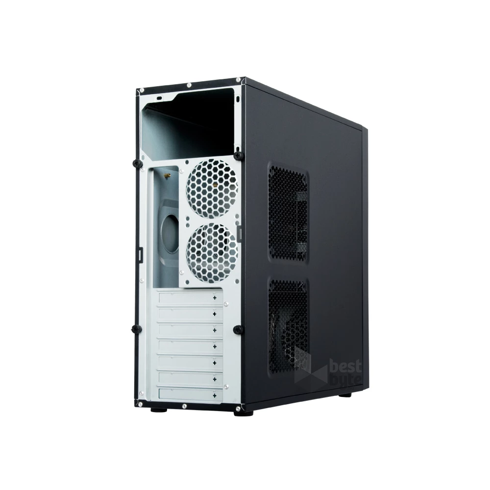 CHIEFTEC CQ-01B-U3-OP fekete (táp nélküli) ATX ház