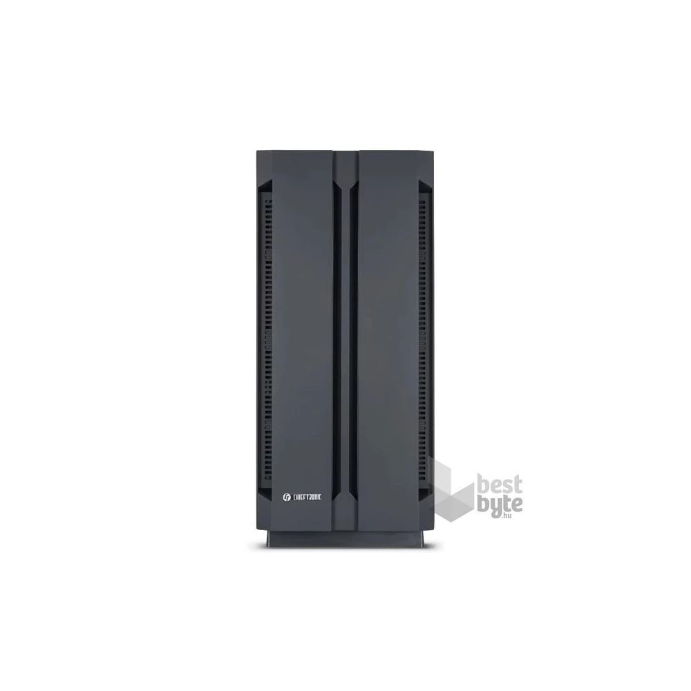CHIEFTEC GR-01B-OP fekete (táp nélküli) ablakos ATX ház