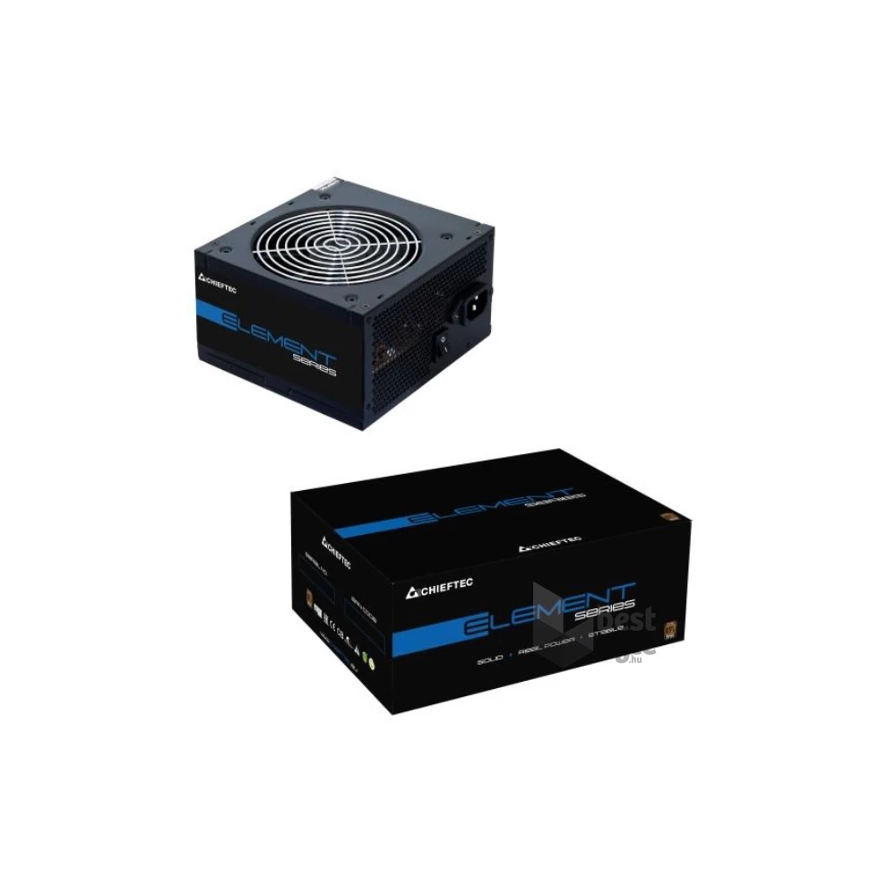 Chieftec Element ELP-400S 400W 85+ PFC 12 cm ventilátorral tápegység