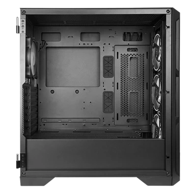 Chieftec GA-01B-TG-OP Apex A-RGB fekete (táp nélküli) ablakos EATX ház
