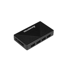 Chieftec GA-01B-TG-OP Apex A-RGB fekete (táp nélküli) ablakos EATX ház