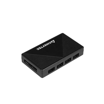 Chieftec GA-01B-TG-OP Apex A-RGB fekete (táp nélküli) ablakos EATX ház