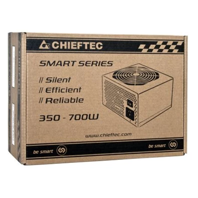 Chieftec GPS-650A8 650W PFC 12 cm ventilátorral dobozos tápegység