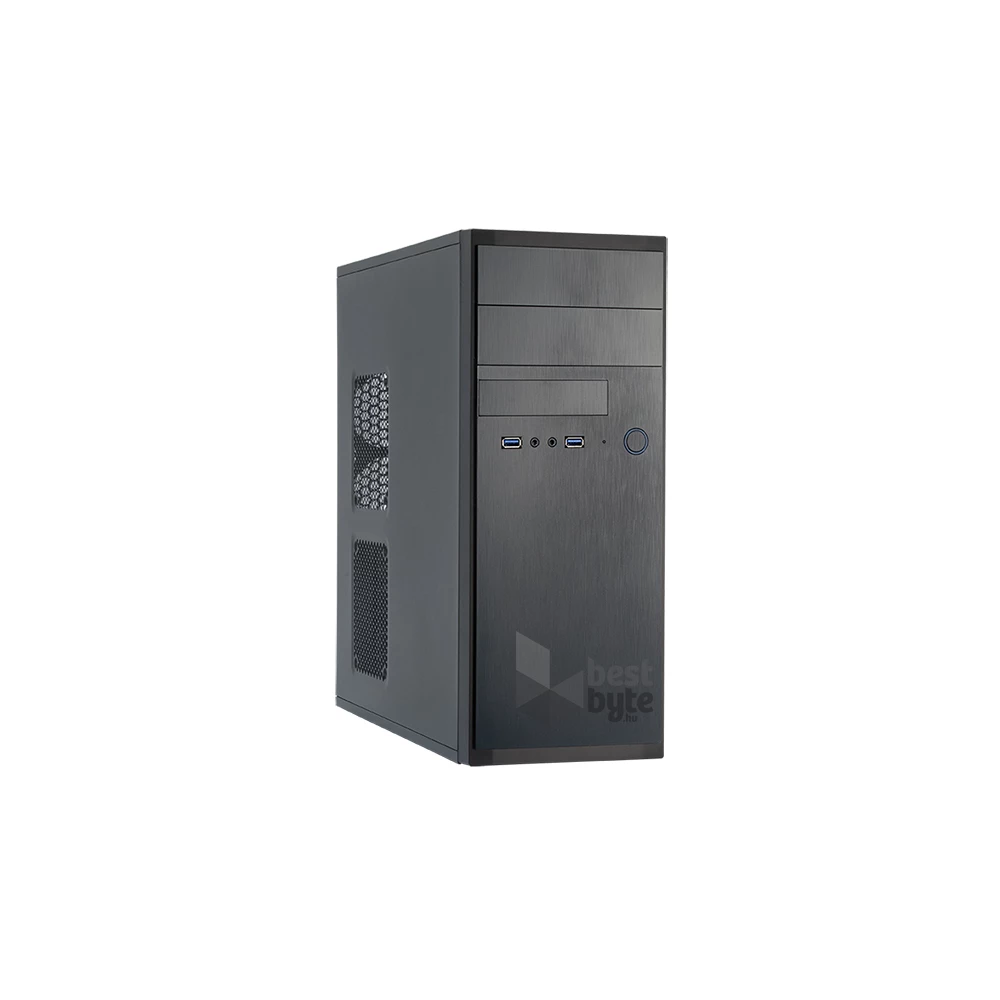 CHIEFTEC HQ-01B-OP fekete (táp nélküli) ATX ház