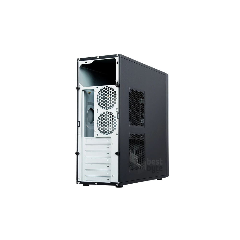 CHIEFTEC HQ-01B-OP fekete (táp nélküli) ATX ház