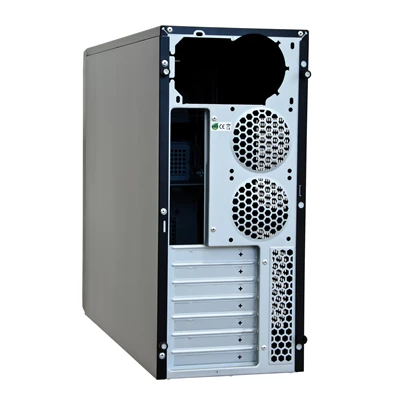 CHIEFTEC LG-01B-OP fekete (táp nélküli) ATX ház