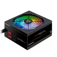 Chieftec Photon Gold GDP-750C-RGB 750W 90+ GOLD PFC 14 cm RGB ventilátorral dobozos tápegység