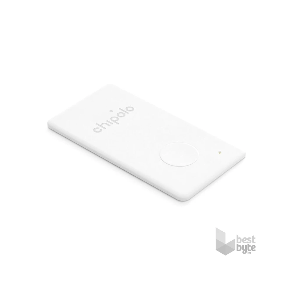 Chipolo CARD Bluetooth fehér tárgykereső
