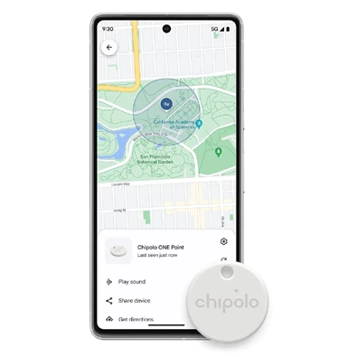 Chipolo ONE Point Google Find My Device fehér tárgykereső