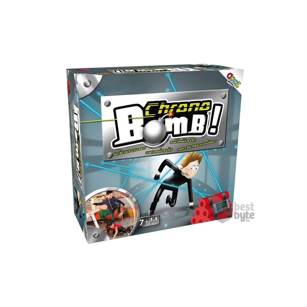 Chrono Bomb - Mentsd meg a világot! társasjáték