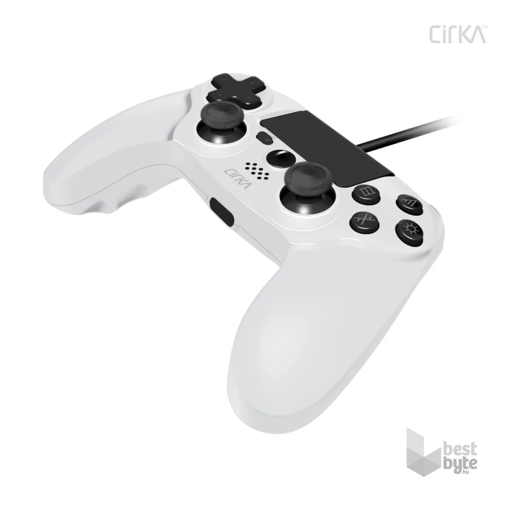 Cirka M07527-WH NuForce PS4/PC/Mac vezetékes fehér kontroller