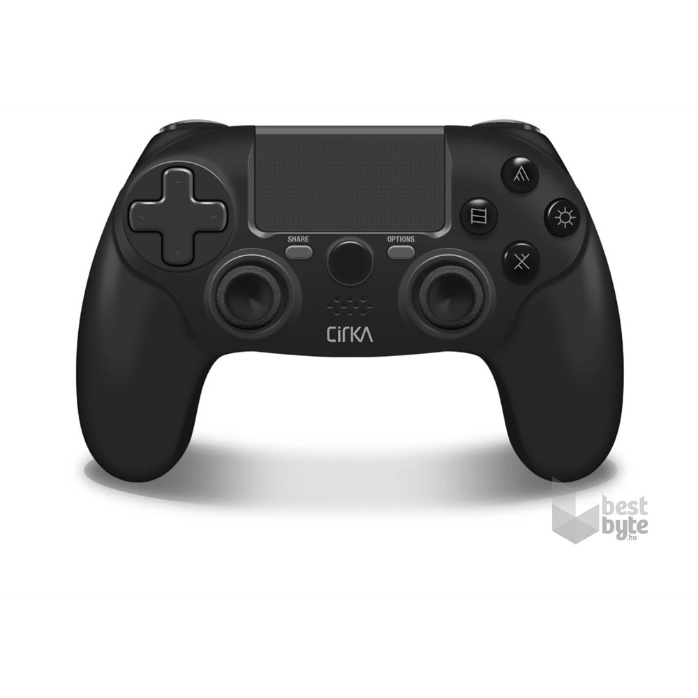 Cirka M07526-BK NuForce PS4/PC/Mac vezeték nélküli fekete kontroller
