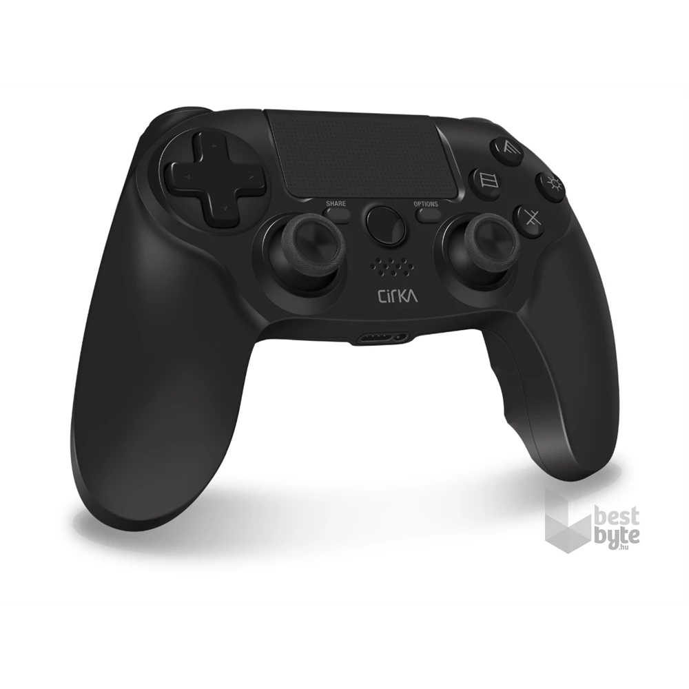 Cirka M07526-BK NuForce PS4/PC/Mac vezeték nélküli fekete kontroller