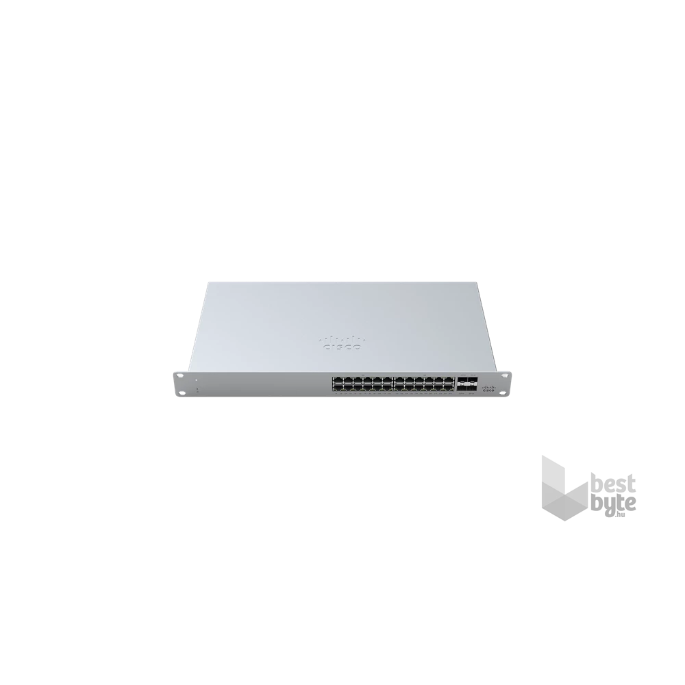 Cisco Meraki MS120-24-HW 24x GbE LAN 4x SFP port L2 menedzselhető switch