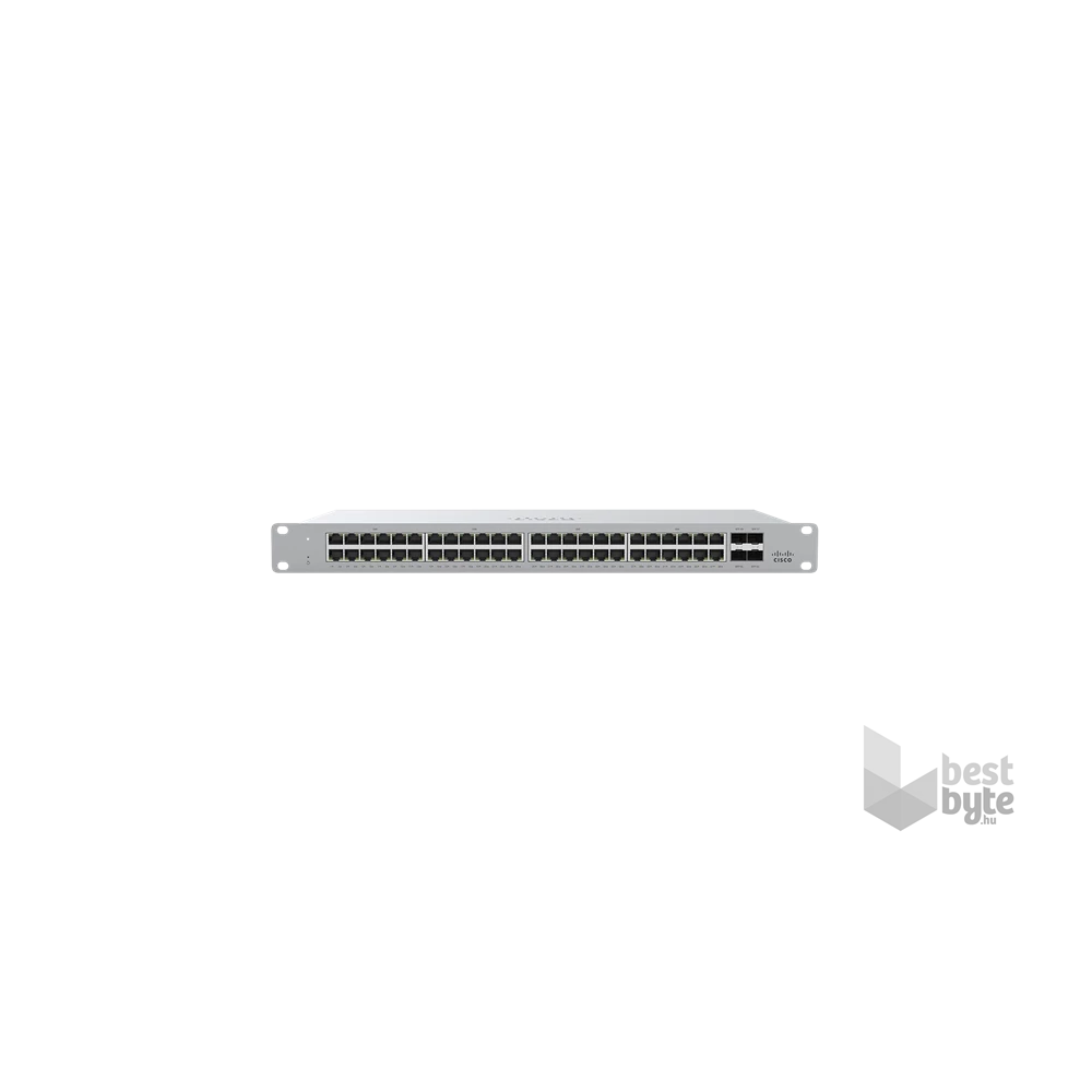 CISCO Cisco Meraki MS120-48FP-HW 48x GbE PoE+ LAN 4x SFP port L2 menedzselhető PoE+ switch