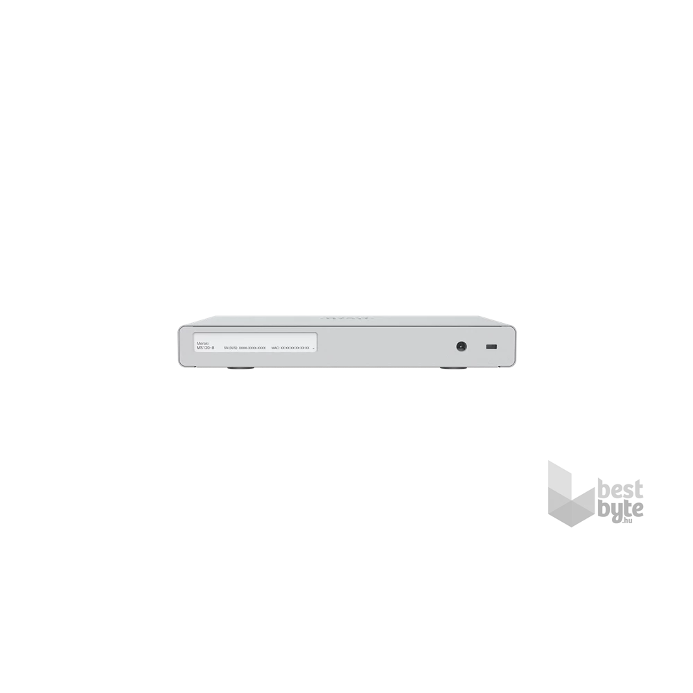 Cisco Meraki MS120-8FP-HW 8x GbE PoE+ LAN 2x SFP port L2 menedzselhető PoE+ switch
