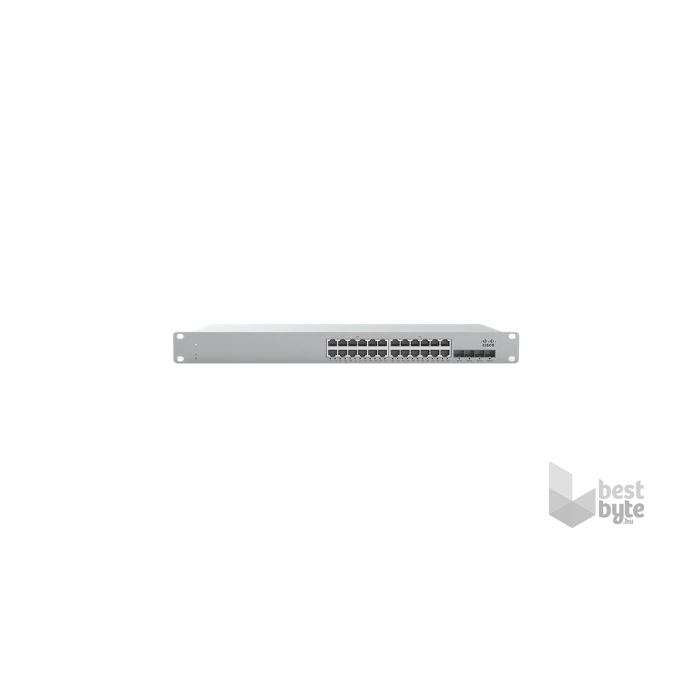 Cisco Meraki MS210-24-HW 24x GbE LAN 4x SFP port L2 menedzselhető switch