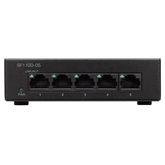 Cisco SF110D-05 5port 10/100Mbps LAN nem menedzselhető asztali Switch