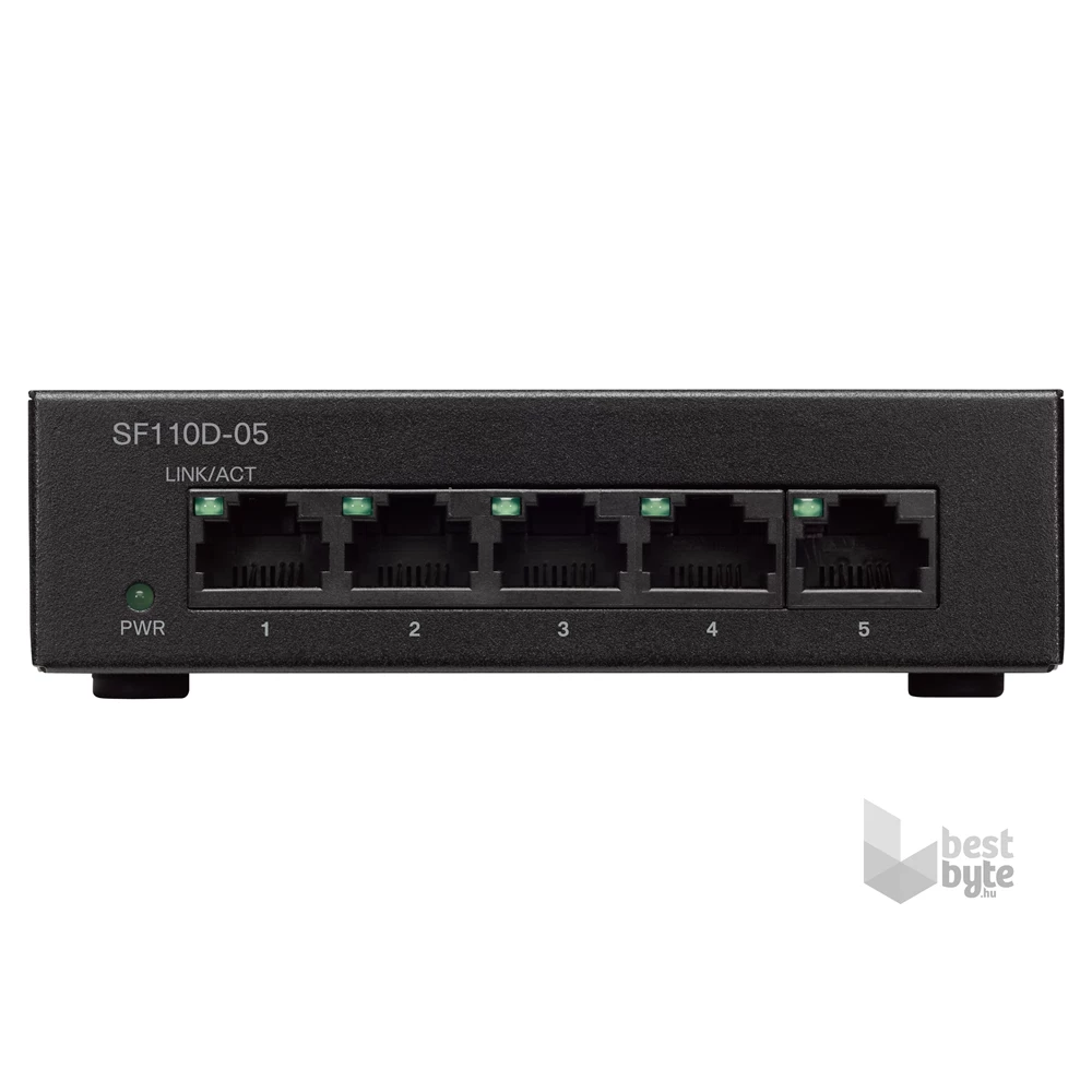 Cisco SF110D-05 5port 10/100Mbps LAN nem menedzselhető asztali Switch
