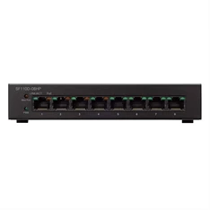 Cisco SF110D-08HP 8port FE LAN PoE nem menedzselhető asztali Switch