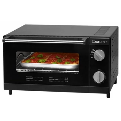 Clatronic MPO 3464 Pizzasütő És Minigrill, 12L