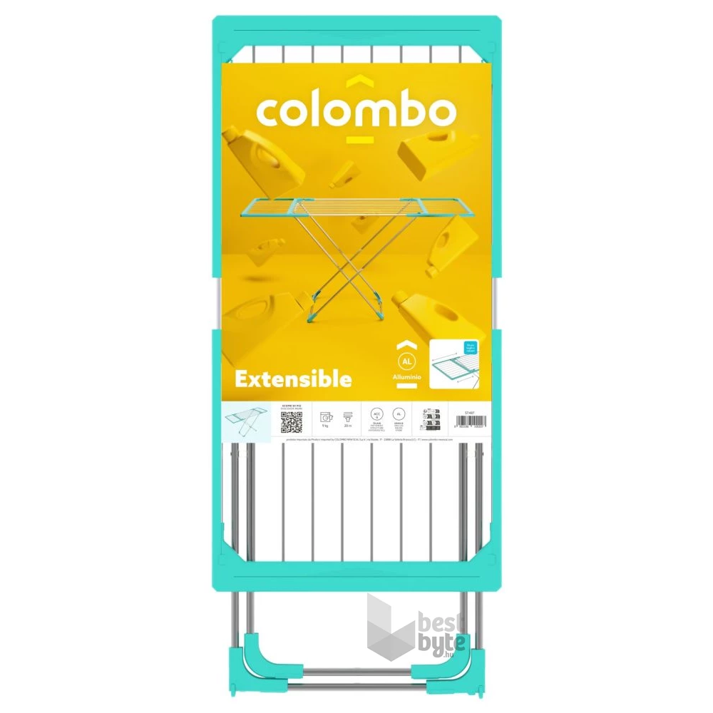 Colombo EXTENSIBLE 20m széthúzható szárnyas ruhaszárító ST487