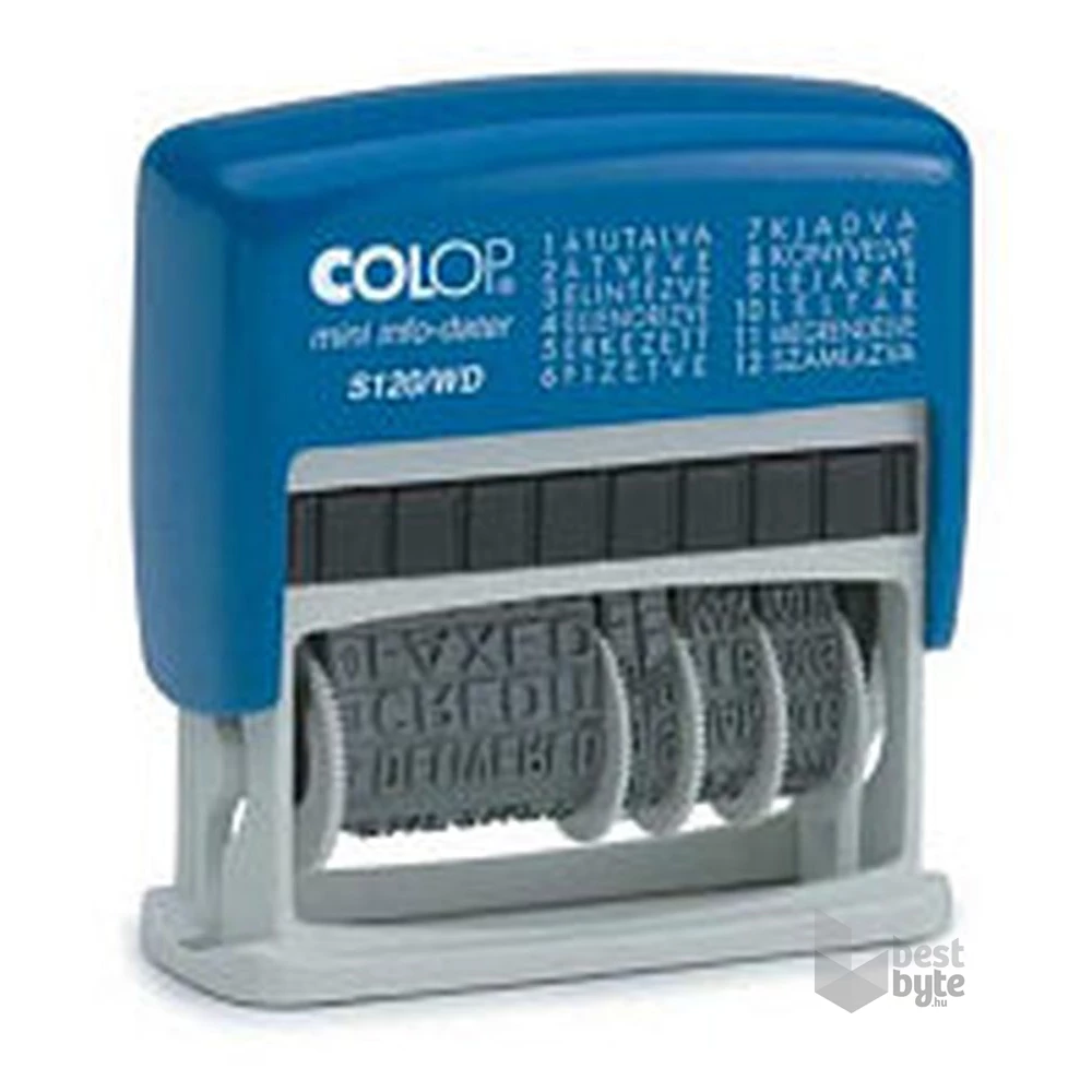 Colop S 120/WD dátumos szóbélyegző BL